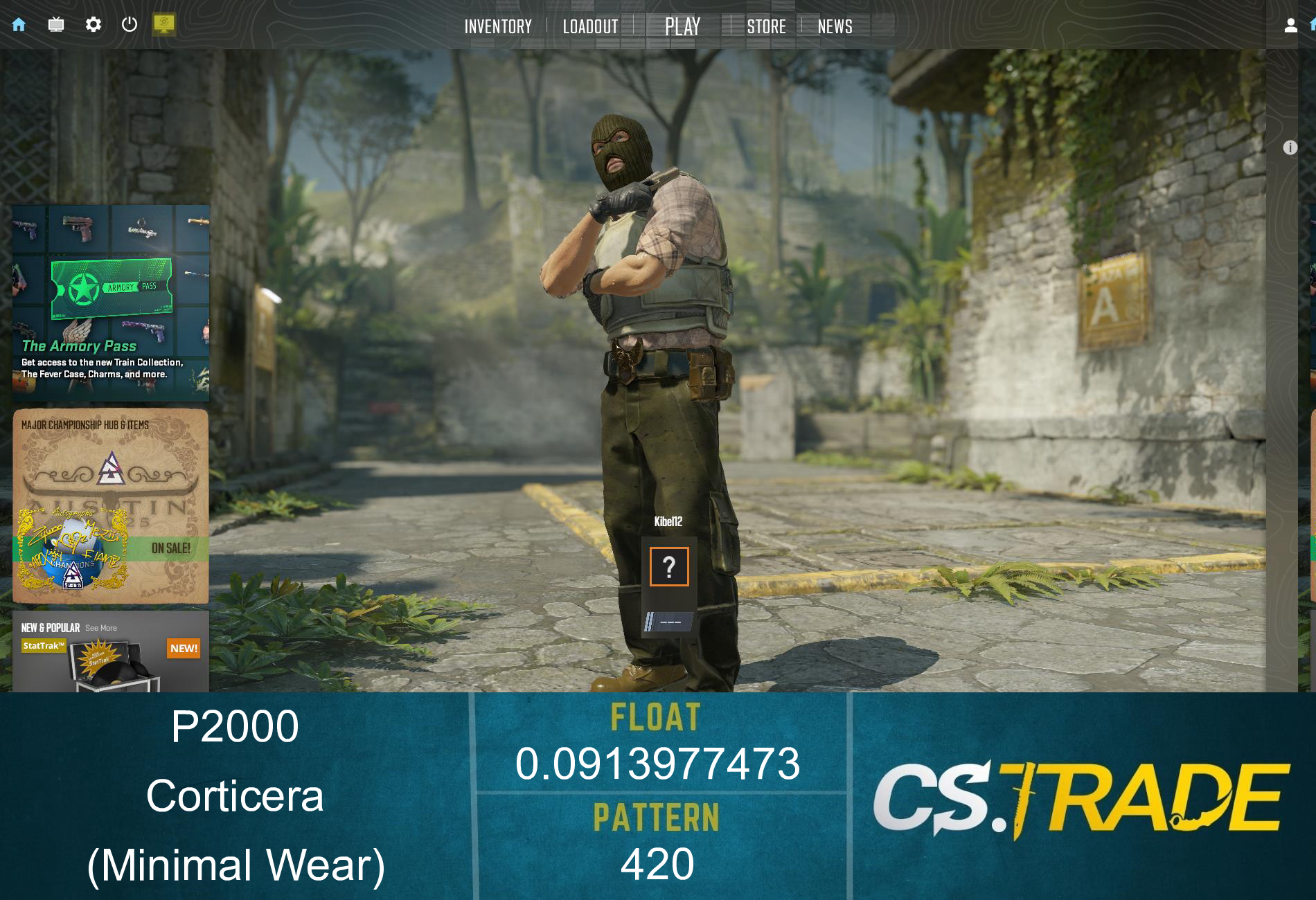 StatTrak™ P2000 | Corticera (Minimal Wear) Screenshot