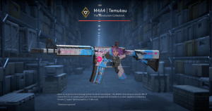 M4A4 | Temukau (Battle-Scarred) Screenshot