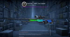 StatTrak™ AWP | Ice Coaled (Well-Worn) Screenshot