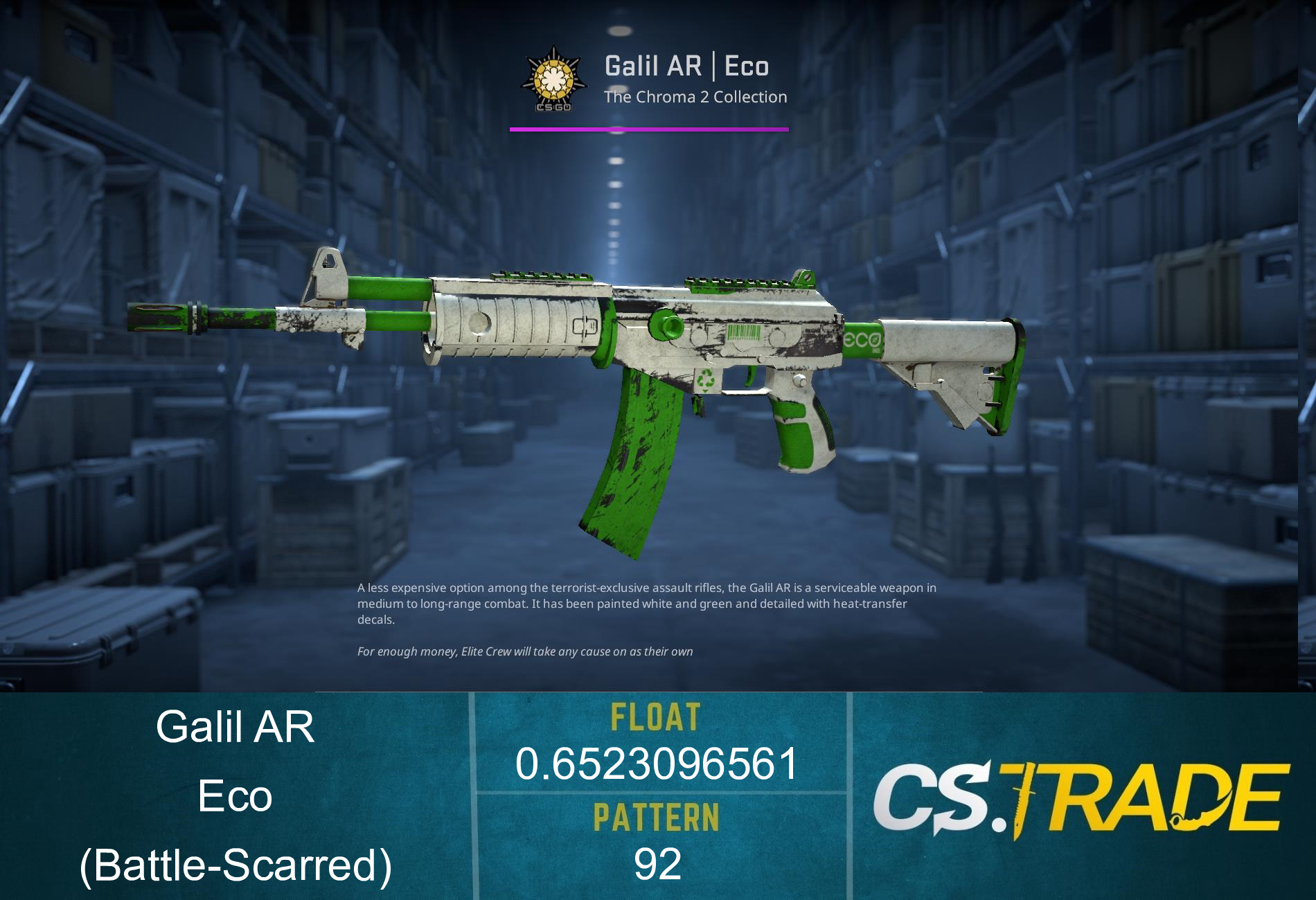 Galil AR | Eco (Battle-Scarred)