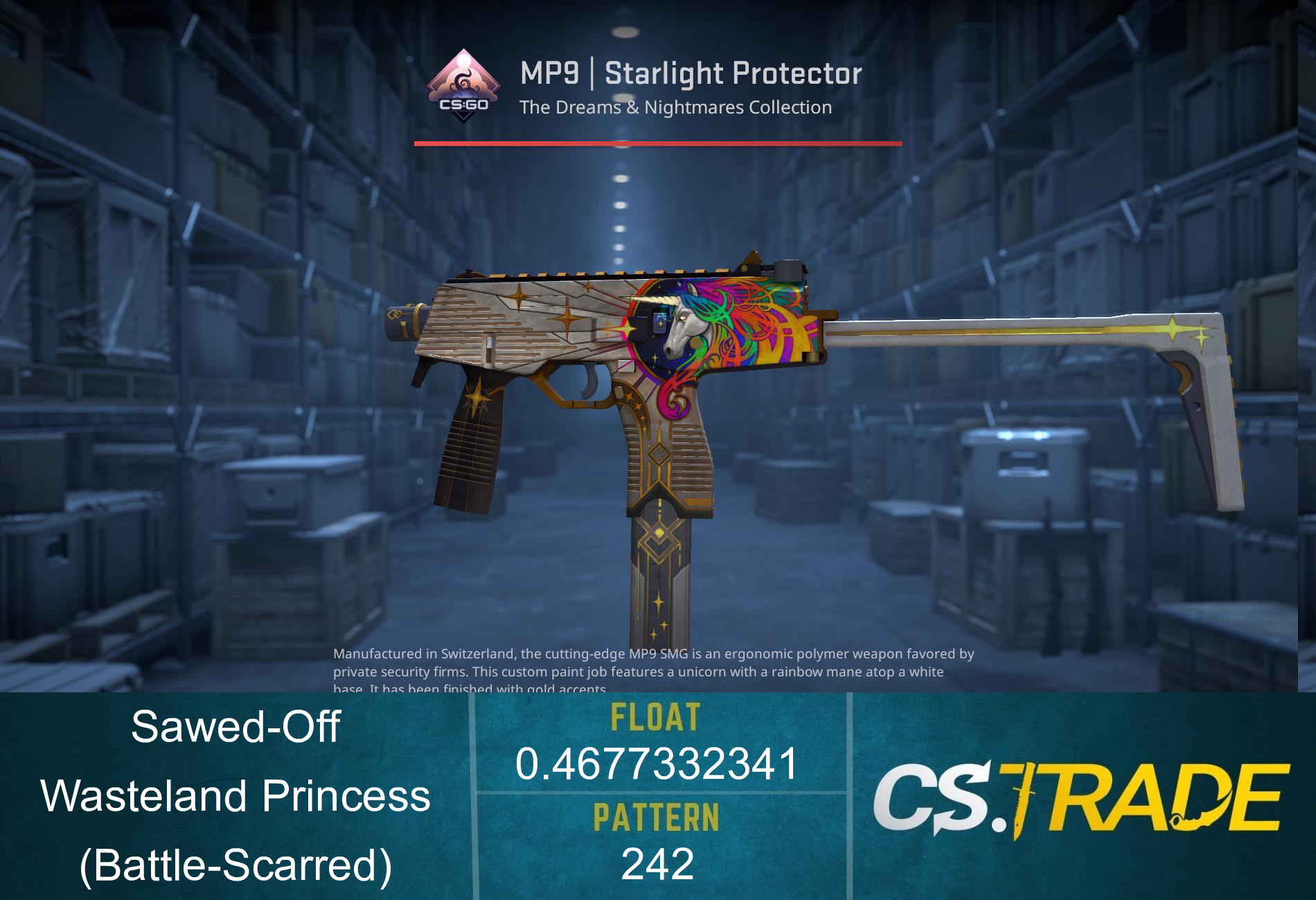 StatTrak™ Sawed-Off | Wasteland Princess (Battle-Scarred) Screenshot