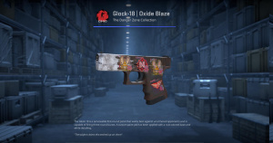 Glock-18 | Oxide Blaze (Factory New) Screenshot