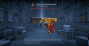 Glock-18 | Bullet Queen (Well-Worn) Screenshot