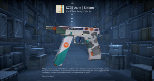 CZ75-Auto | Slalom (Minimal Wear) Screenshot