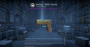 StatTrak™ P250 | Visions (Battle-Scarred) Screenshot