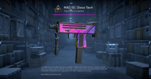 MAC-10 | Disco Tech (Battle-Scarred) Screenshot