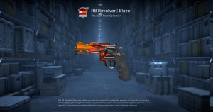 R8 Revolver | Blaze (Factory New) Screenshot