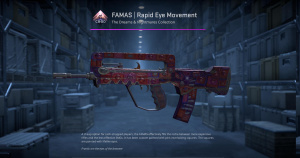FAMAS | Rapid Eye Movement (Battle-Scarred) Screenshot