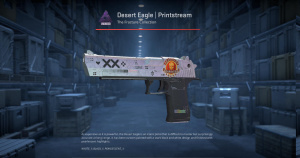 Desert Eagle | Printstream (Battle-Scarred) Screenshot