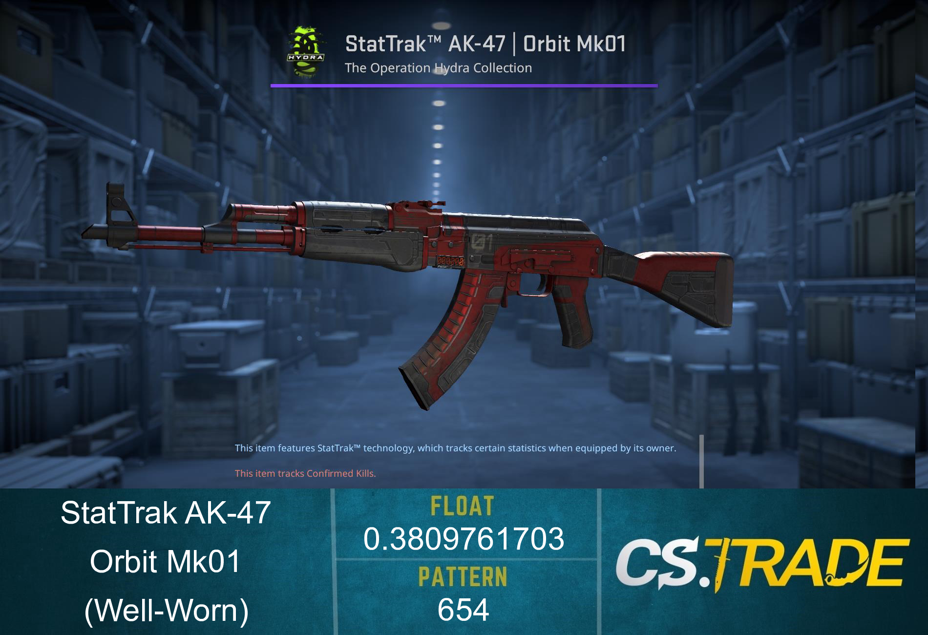 AK-47 | Orbit Mk01 (Well-Worn) Screenshot