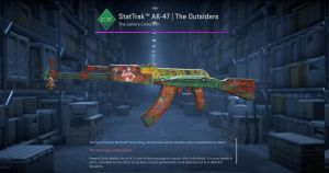 StatTrak™ AK-47 | The Outsiders (Minimal Wear) Screenshot
