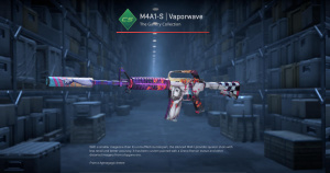 M4A1-S | Vaporwave (Field-Tested) Screenshot