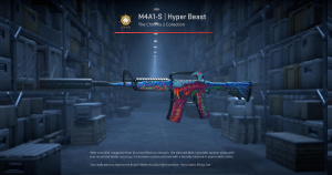 M4A1-S | Hyper Beast (Minimal Wear) Screenshot