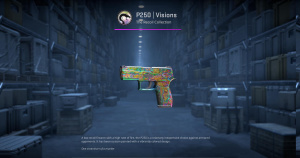 P250 | Visions (Minimal Wear) Screenshot