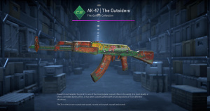 AK-47 | The Outsiders (Well-Worn) Screenshot