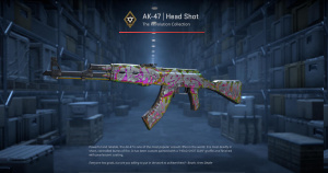 AK-47 | Head Shot (Minimal Wear) Screenshot