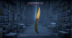 ★ Falchion Knife | Lore (Field-Tested) Screenshot