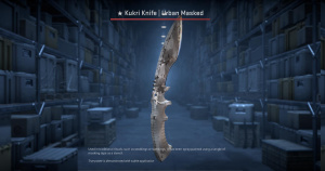★ Kukri Knife | Urban Masked (Field-Tested) Screenshot