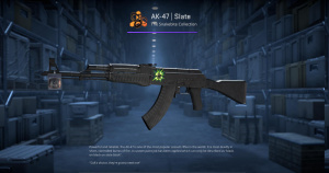 AK-47 | Slate (Battle-Scarred) Screenshot