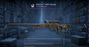 StatTrak™ AWP | Mortis (Factory New) Screenshot