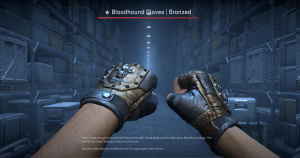 ★ Bloodhound Gloves | Bronzed (Field-Tested) Screenshot