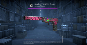 StatTrak™ USP-S | Cortex (Battle-Scarred) Screenshot