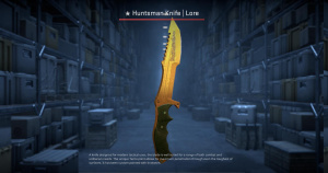 ★ Huntsman Knife | Lore (Field-Tested) Screenshot
