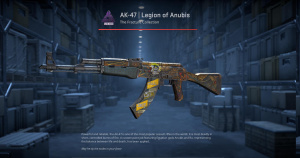 AK-47 | Legion of Anubis (Battle-Scarred) Screenshot