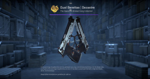 Dual Berettas | Dezastre (Minimal Wear) Screenshot