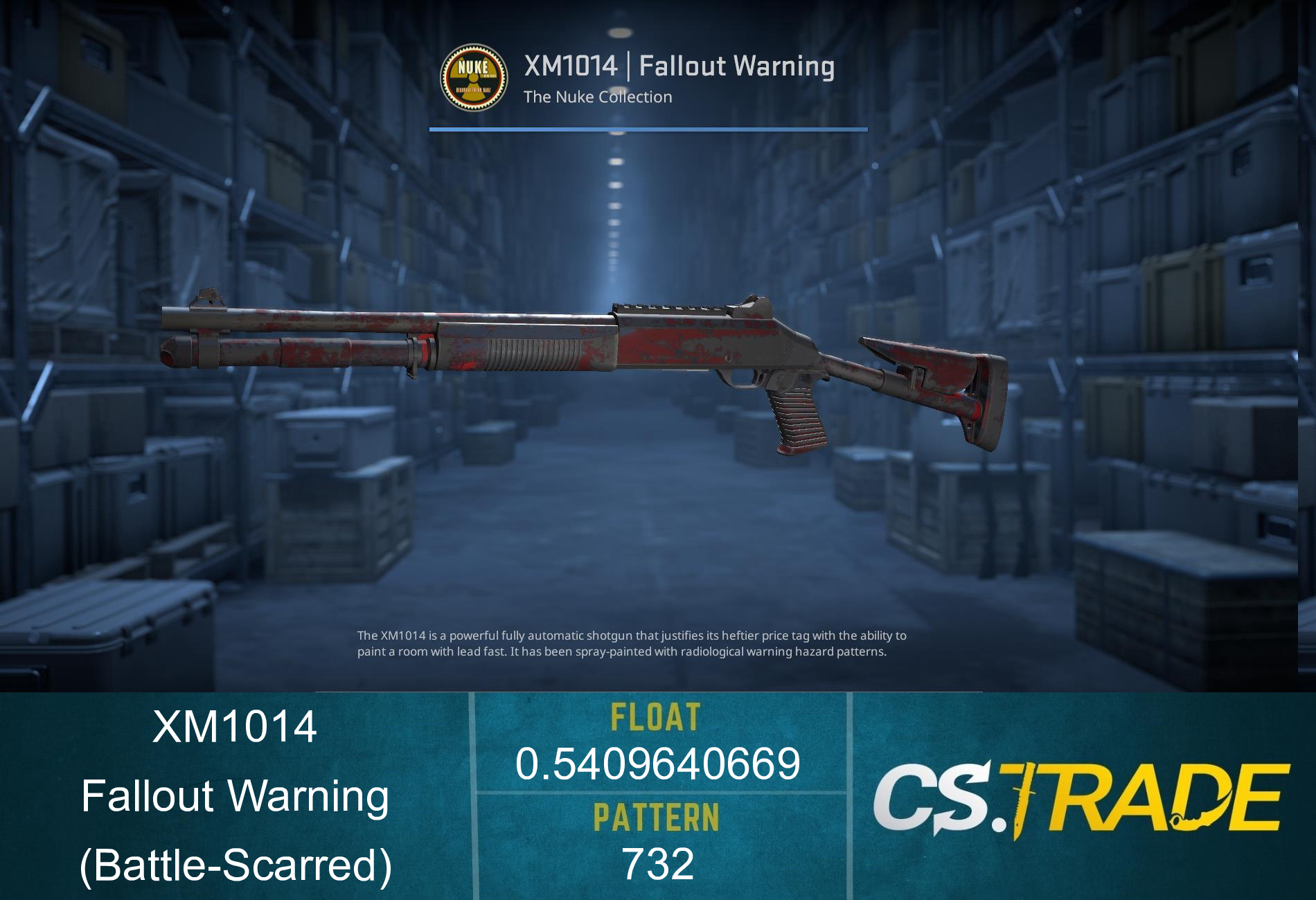 XM1014 | Fallout Warning (Factory New) Screenshot
