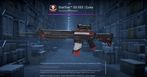 StatTrak™ SG 553 | Cyrex (Well-Worn) Screenshot