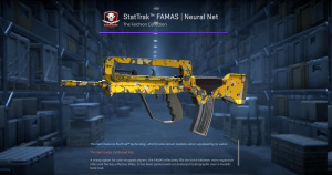 StatTrak™ FAMAS | Neural Net (Factory New) Screenshot