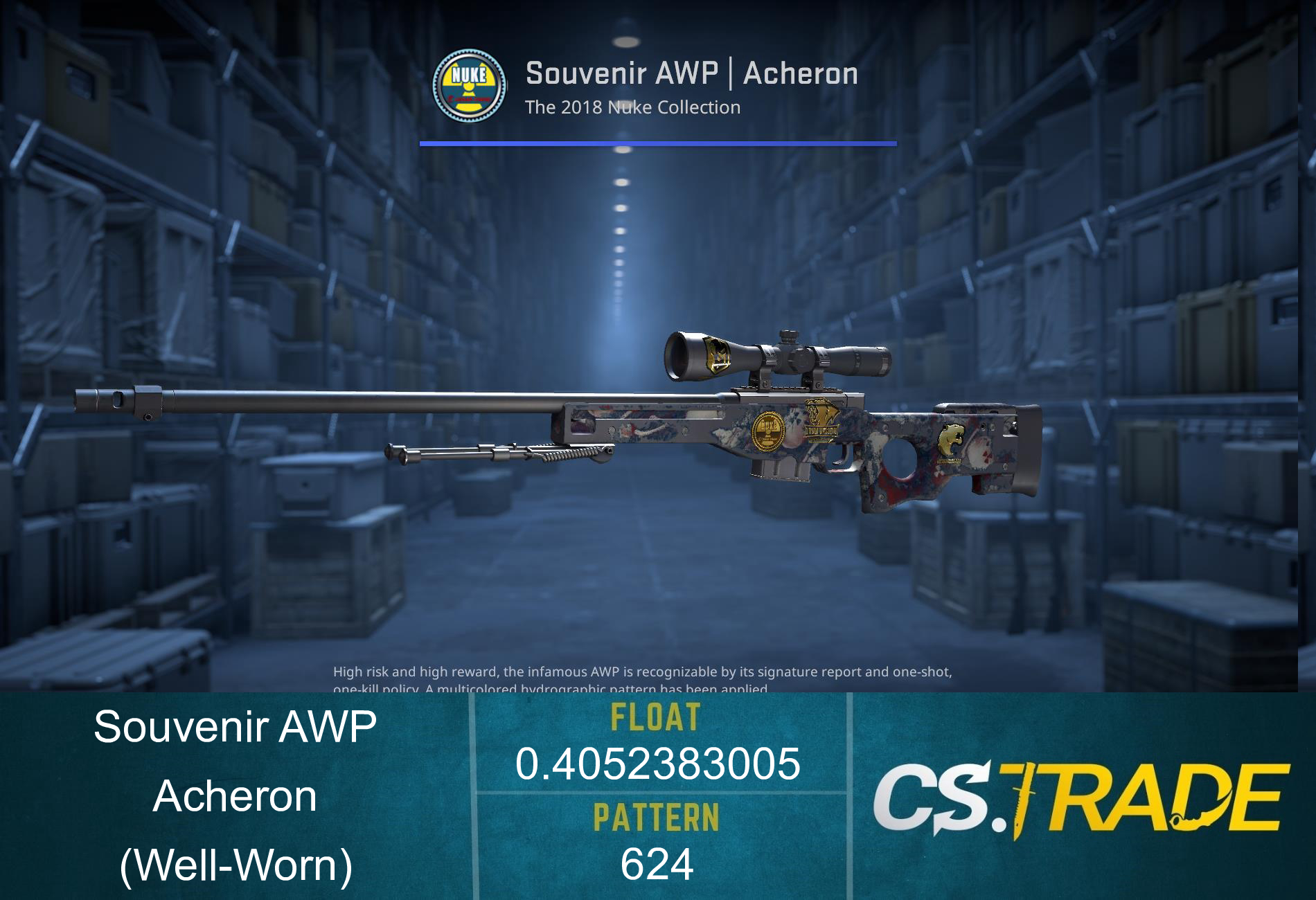 AWP | Acheron (Well-Worn) Screenshot