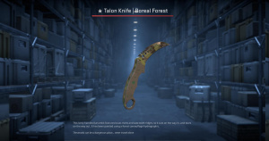 ★ Talon Knife | Boreal Forest (Well-Worn) Screenshot