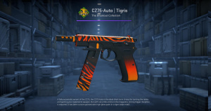 CZ75-Auto | Tigris (Minimal Wear) Screenshot