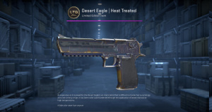 Desert Eagle | Heat Treated (Minimal Wear) Screenshot