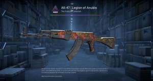 AK-47 | Legion of Anubis (Battle-Scarred) Screenshot