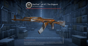 StatTrak™ AK-47 | The Oligarch (Battle-Scarred) Screenshot