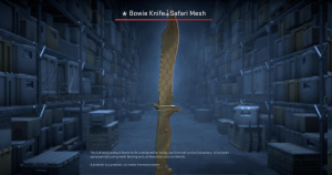 ★ Bowie Knife | Safari Mesh (Field-Tested) Screenshot
