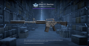 M4A1-S | Basilisk (Minimal Wear) Screenshot