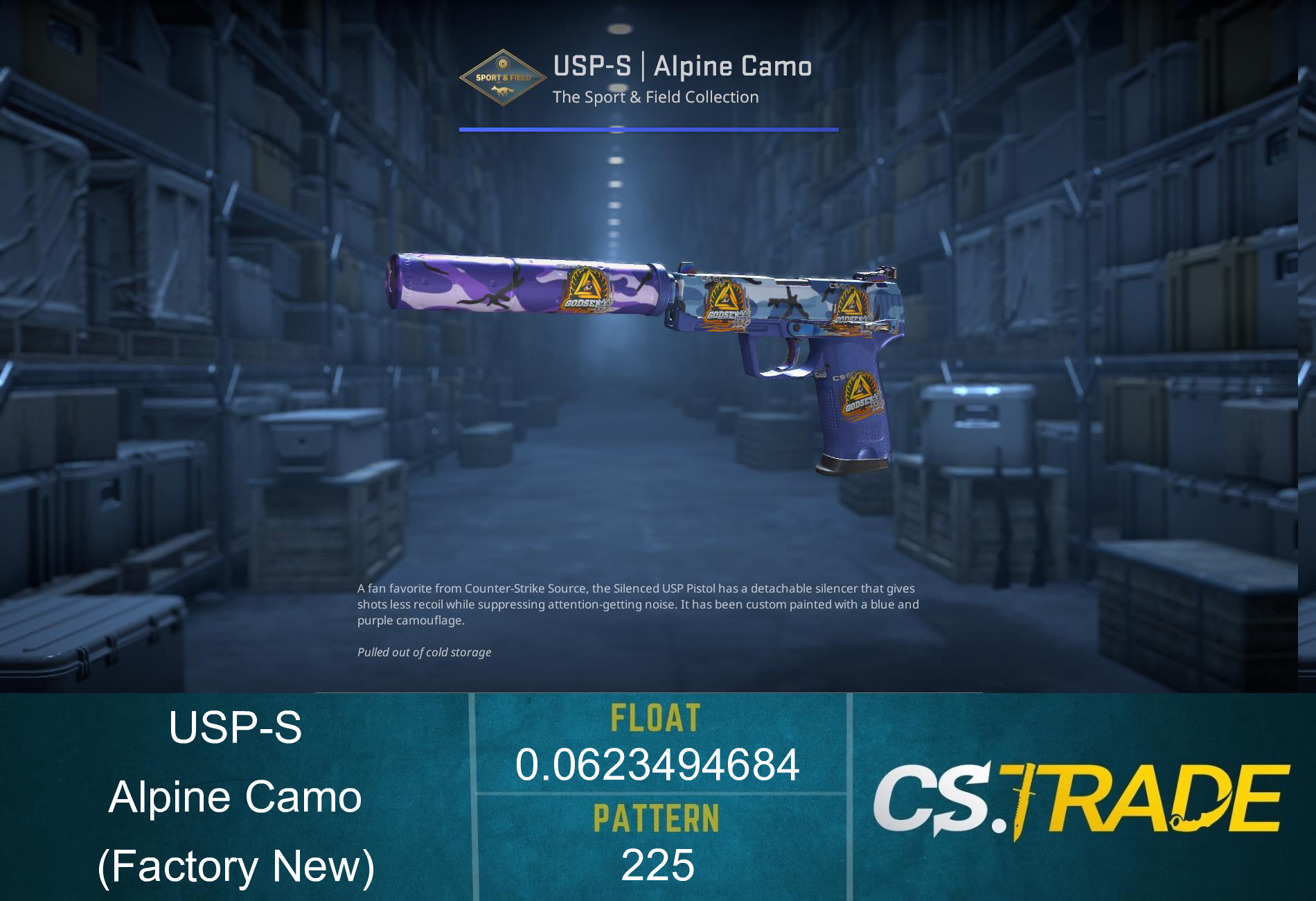 USP-S | Alpine Camo (Factory New) Screenshot