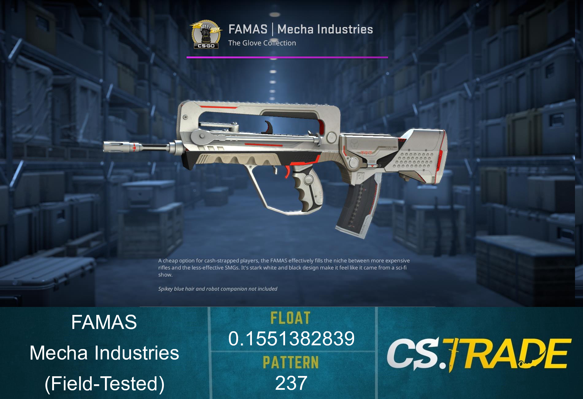FAMAS | Mecha Industries (Field-Tested) Screenshot