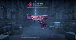 Glock-18 | Shinobu (Well-Worn) Screenshot