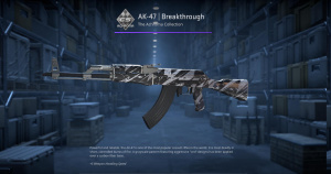 AK-47 | Breakthrough (Minimal Wear) Screenshot