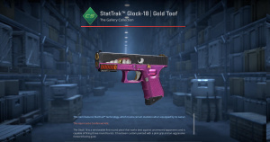 StatTrak™ Glock-18 | Gold Toof (Field-Tested) Screenshot