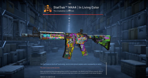 StatTrak™ M4A4 | In Living Color (Battle-Scarred) Screenshot