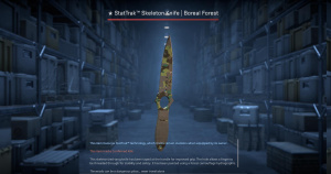 ★ StatTrak™ Skeleton Knife | Boreal Forest (Field-Tested) Screenshot