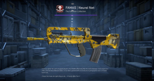 FAMAS | Neural Net (Factory New) Screenshot