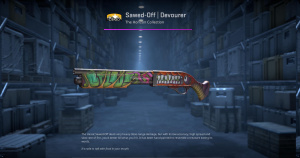 Sawed-Off | Devourer (Battle-Scarred) Screenshot