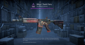M4A4 | Tooth Fairy (Well-Worn) Screenshot